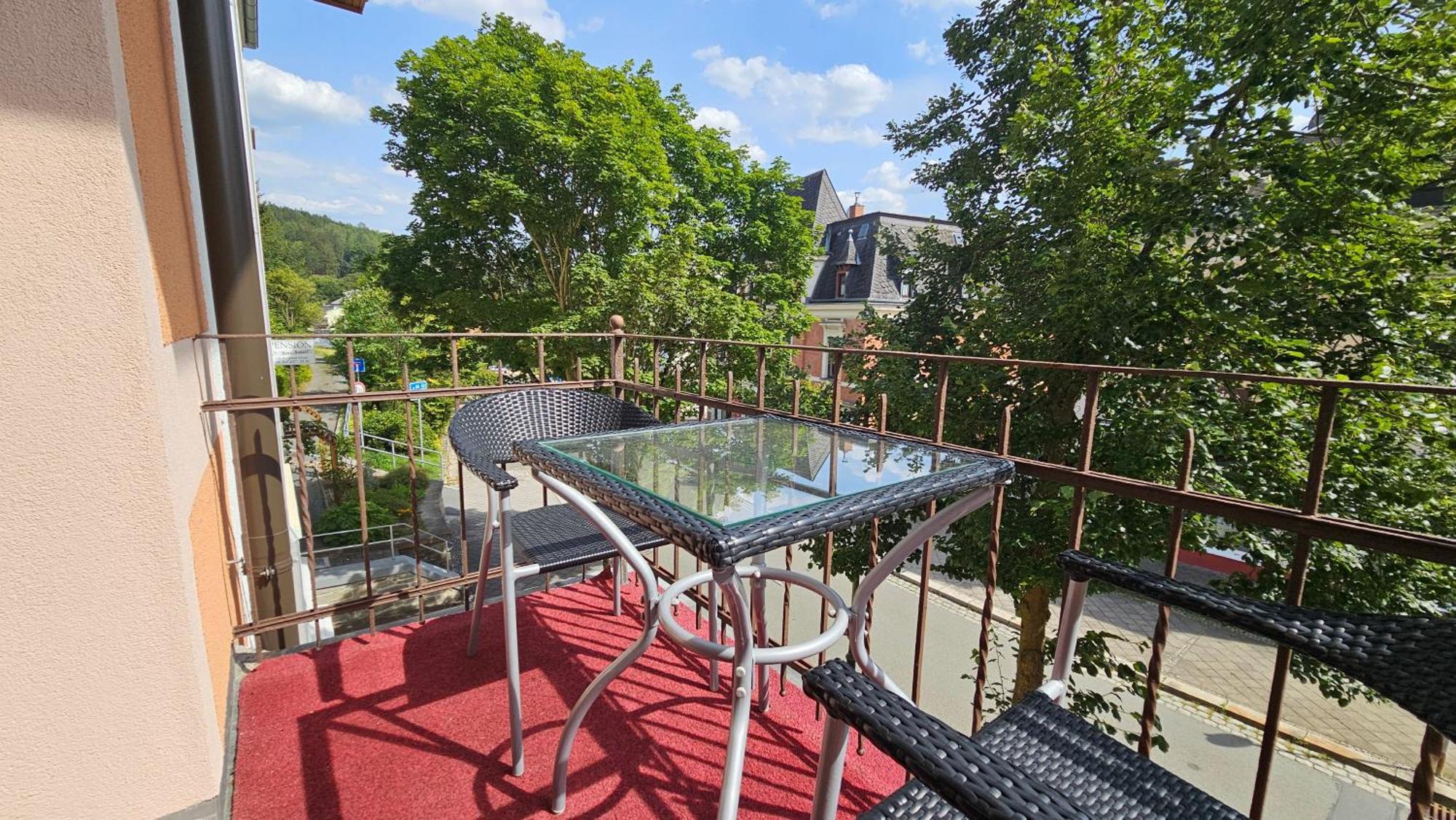 Pension Weisse Rose, Parkplatz, Fruehstueck, Wlan, Zentral Bad Elster Zewnętrze zdjęcie